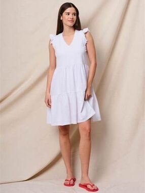 NWT Sundry Tiered Flutter Dress - M